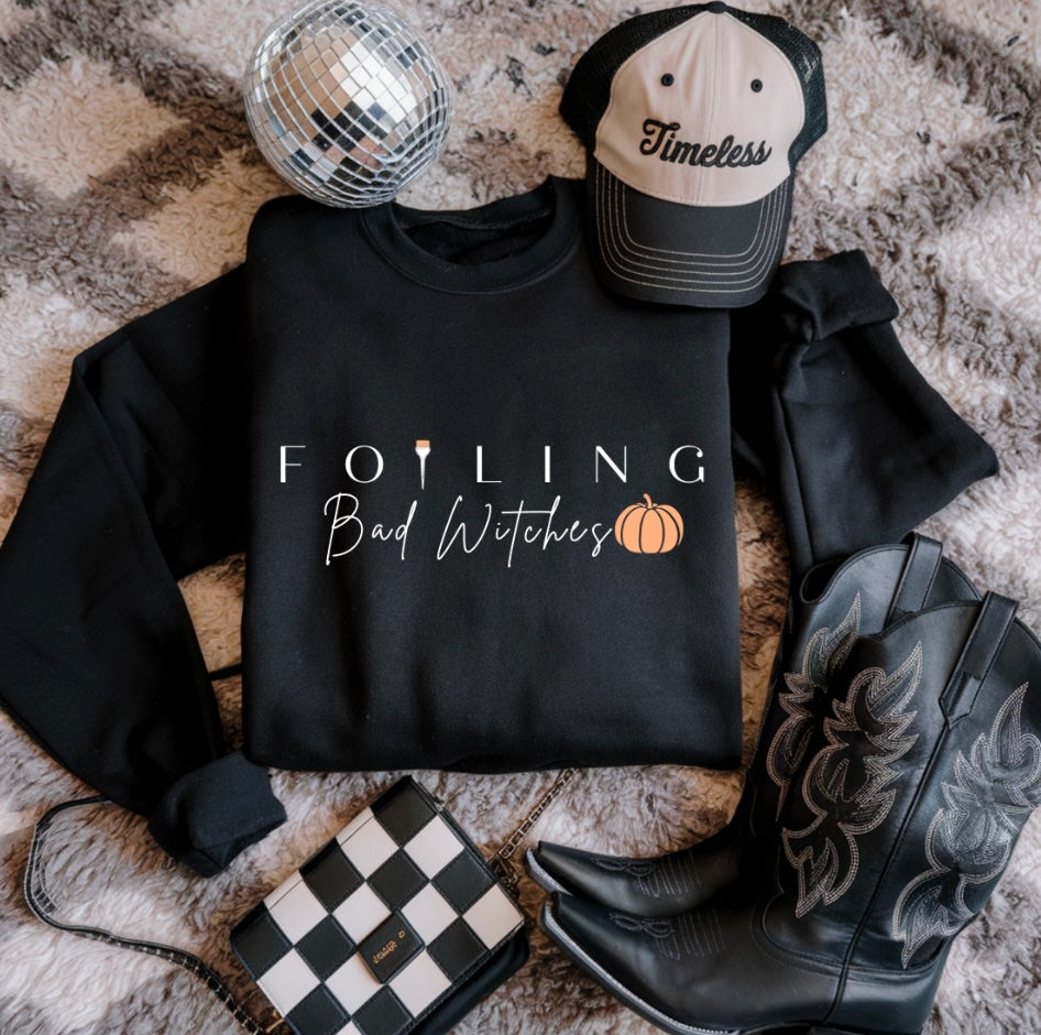 Fall Foiling Long Sleeve Tee (Not a sweatshirt)