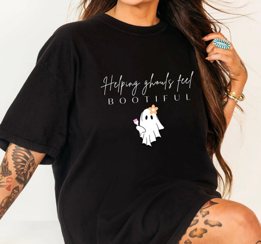 Fall Ghost Tee Black